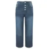 Loose Casual Versatile Simple Jeans sold by superladystar