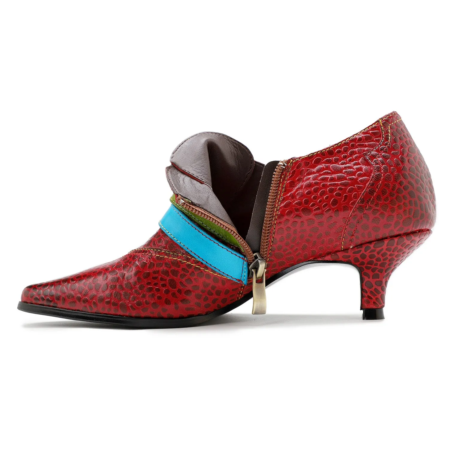 Vintage Fashion Colorful Buckle Shoes sold by superladystar product image thumbnail 4