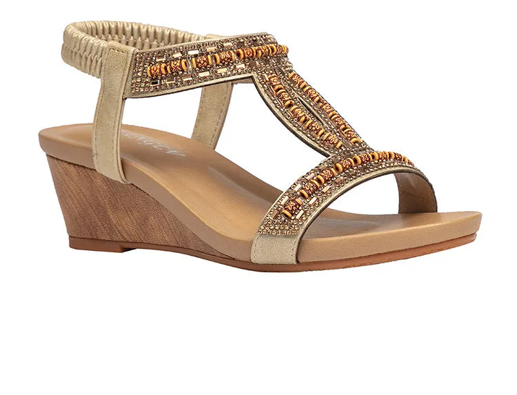 Fashionable Wedge Heel Slip-resistant Commuter Sandals sold by superladystar product image thumbnail 3