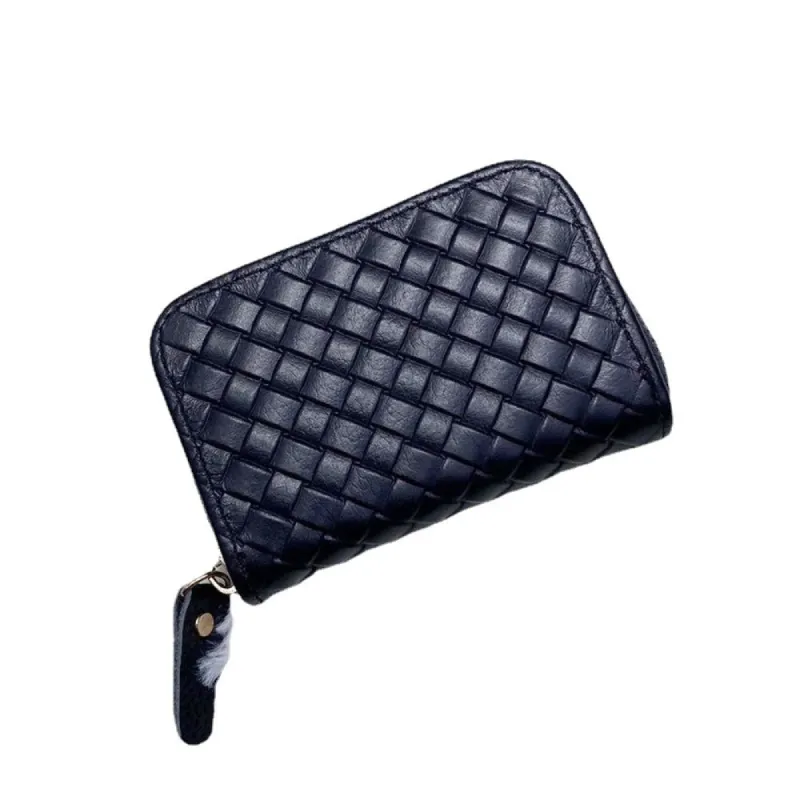 Vintage Handmade Leather Mini Organ Card Bag sold by superladystar