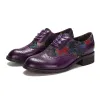 Handmade Leather Elegant Flat Shoes sold by superladystar