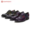 Handmade Leather Elegant Flat Shoes sold by superladystar