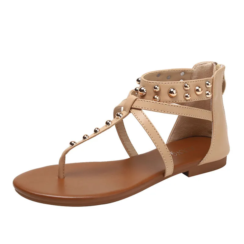 Beach Vacation Vintage Casual Fashion Roman Sandals sold by superladystar