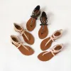 Beach Vacation Vintage Casual Fashion Roman Sandals sold by superladystar
