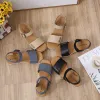 Retro Fish Mouth Comfort Wedge Sandals sold by superladystar