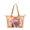 Bohemian Vintage Large Capacity Canvas Shoulder Bag sold by superladystar