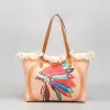 Bohemian Vintage Large Capacity Canvas Shoulder Bag sold by superladystar