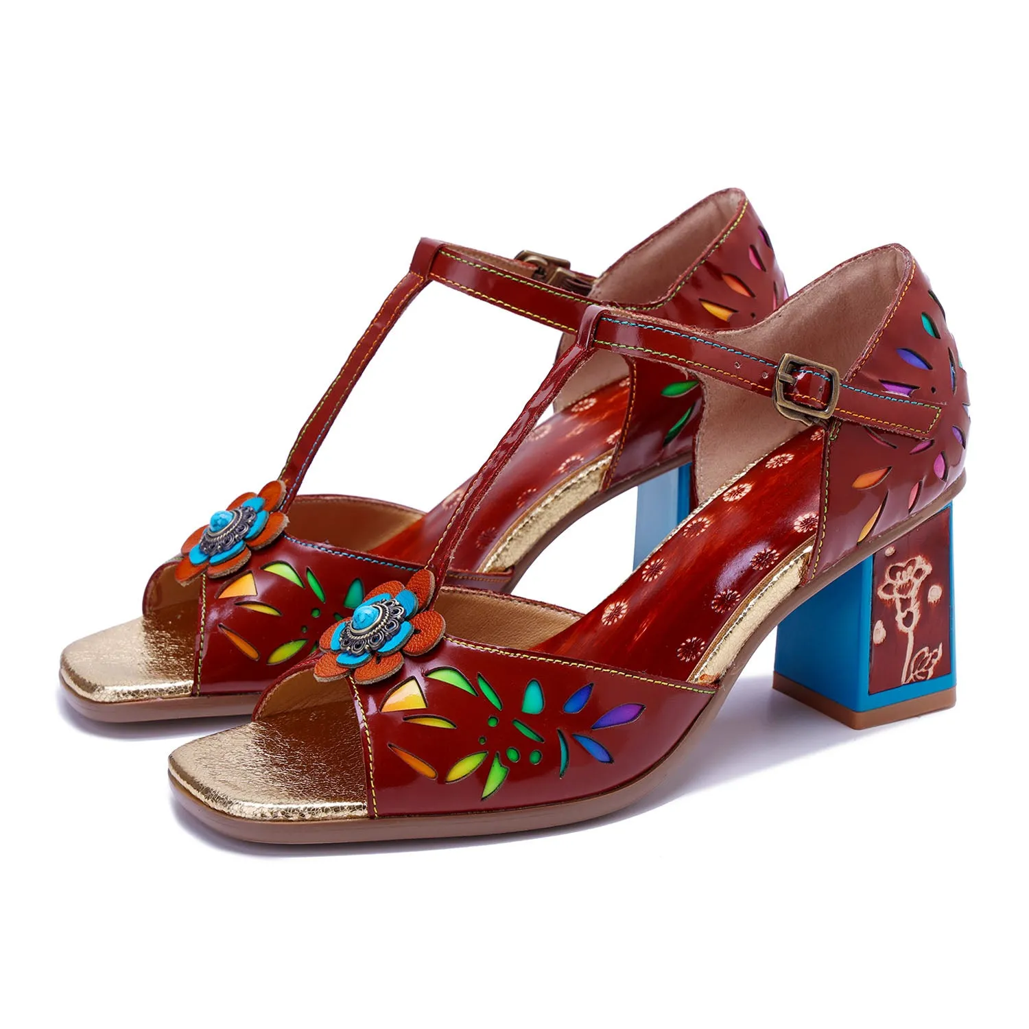 Vintage Handmade Elegant Cute Comfy Sandals sold by superladystar