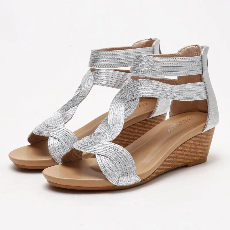 Bohemian Fashion Soft Wedges Sandals sold by superladystar