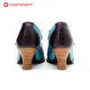 Retro Hollow Embossed Flower Leather Pumps sold by superladystar