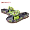 Vintage Printed Handmade Flat Shoes Sandals sold by superladystar