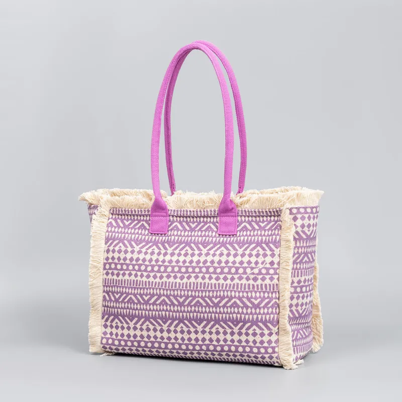 Bohemian Vintage Large Capacity Canvas Shoulder Bag sold by superladystar