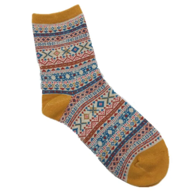 Bohemian Warm Cozy Soft Socks sold by superladystar product image thumbnail 4