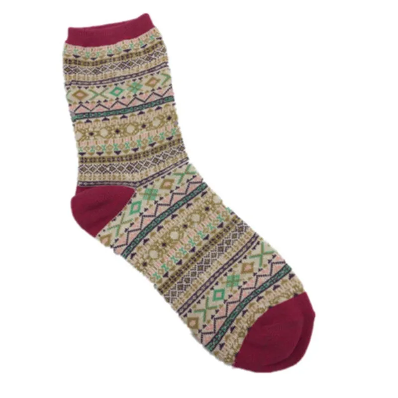 Bohemian Warm Cozy Soft Socks sold by superladystar product image thumbnail 5
