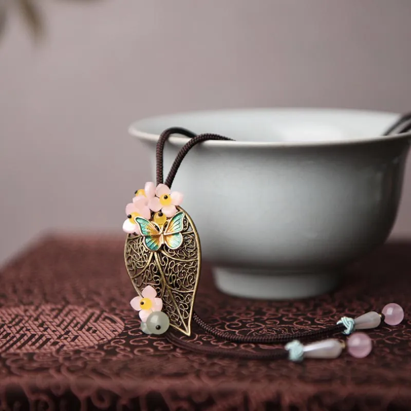 Casual Alloy Agate Long Necklace sold by superladystar