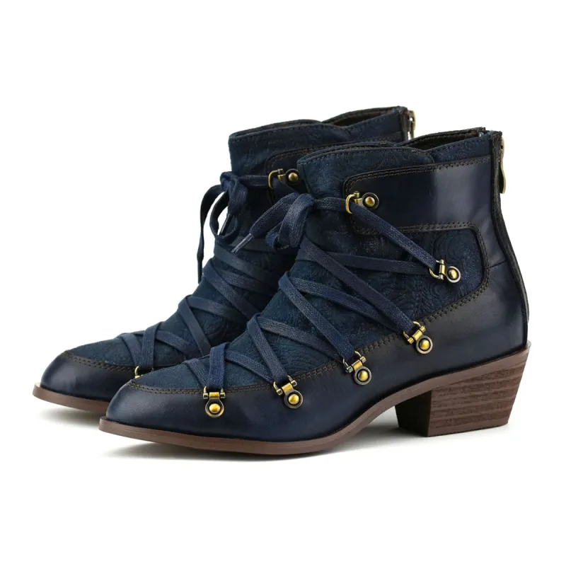 Handmade Leather Classic Fashion Ankle Boots sold by superladystar
