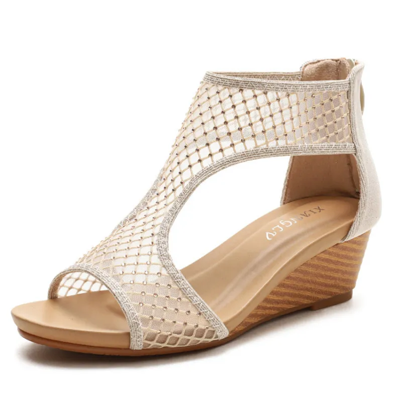 Versatile and Comfortable Casual Platform Sandals sold by superladystar