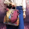 Multicolor Women Leather Zipper Backpack sold by superladystar