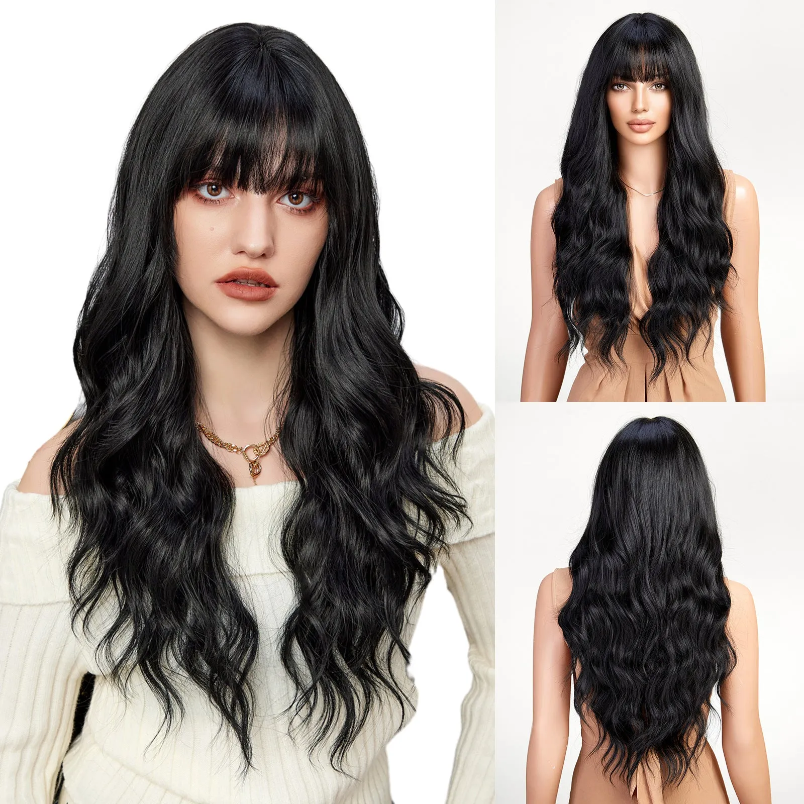 Big Wavy Long Curly Voluminous Wig sold by superladystar product image thumbnail 4