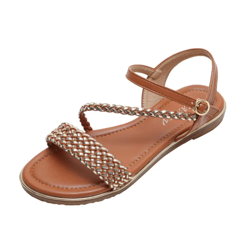 Bohemian Simple Flat Sandals sold by superladystar
