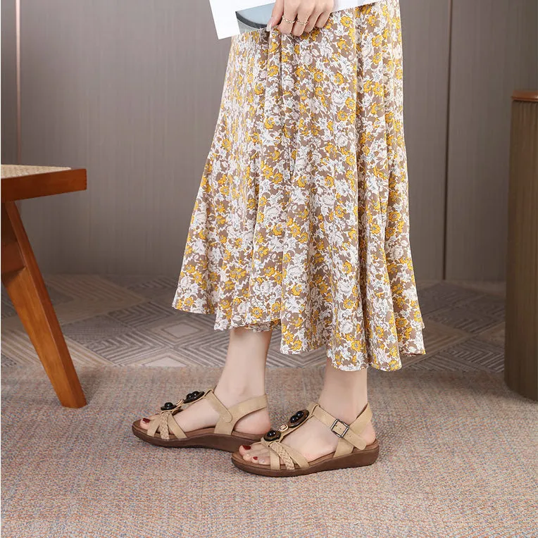 Fashion Retro Bead Stringing Comfortable Sandals sold by superladystar product image thumbnail 3