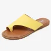Beach Toe Ring Comfy Flat Sandals sold by superladystar