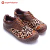 Vintage Comfy Casual Leopard Print Flats sold by superladystar