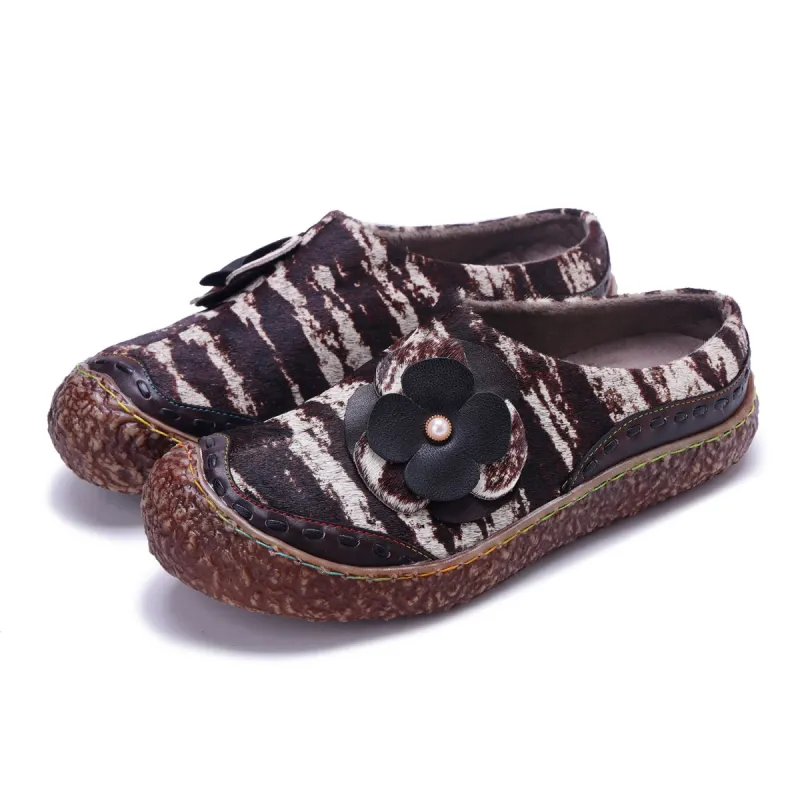 Vintage Handmade Comfy Soft Flats sold by superladystar
