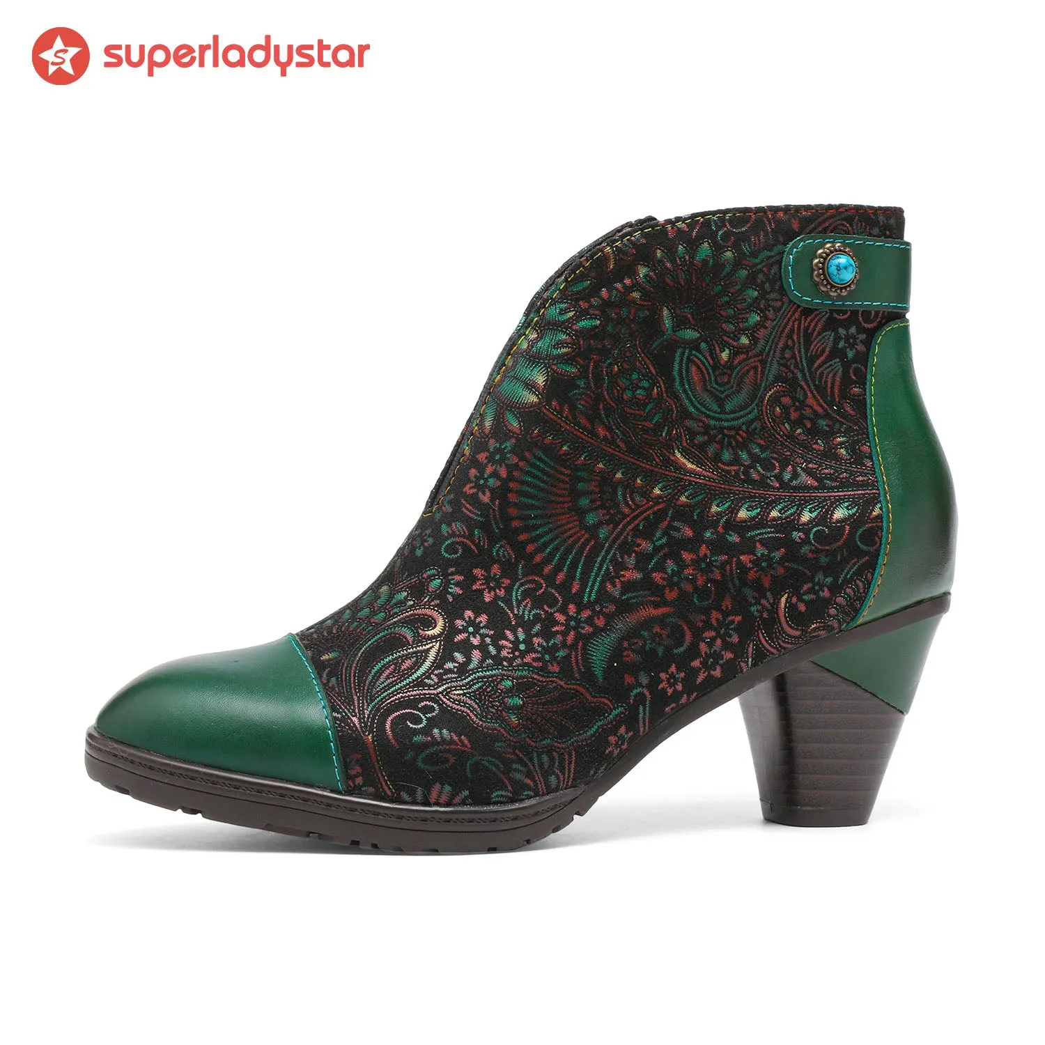 Hand-painted Soft Comfy Ankle Boots sold by superladystar product image thumbnail 4