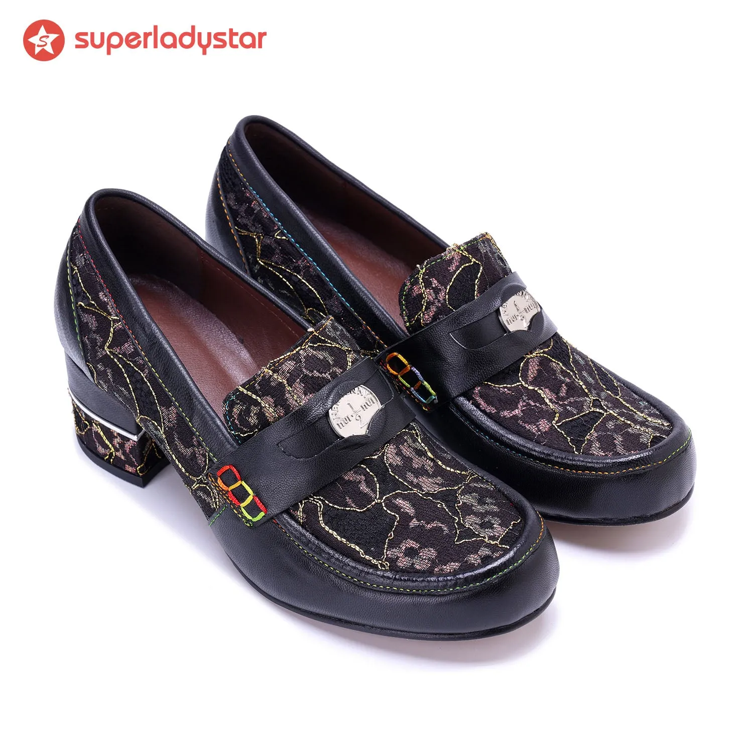Handmade Leather Elegant Comfy Shoes sold by superladystar product image thumbnail 4