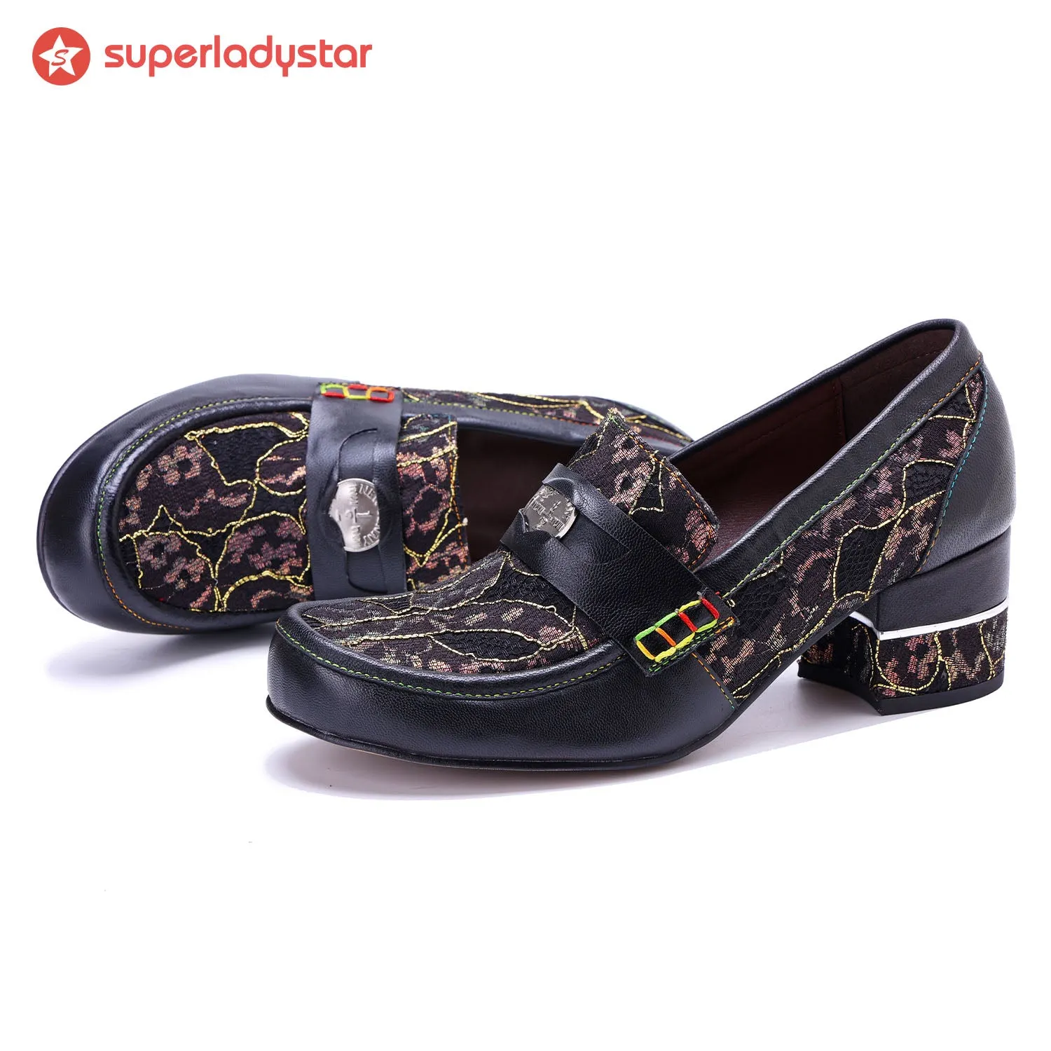 Handmade Leather Elegant Comfy Shoes sold by superladystar product image thumbnail 2