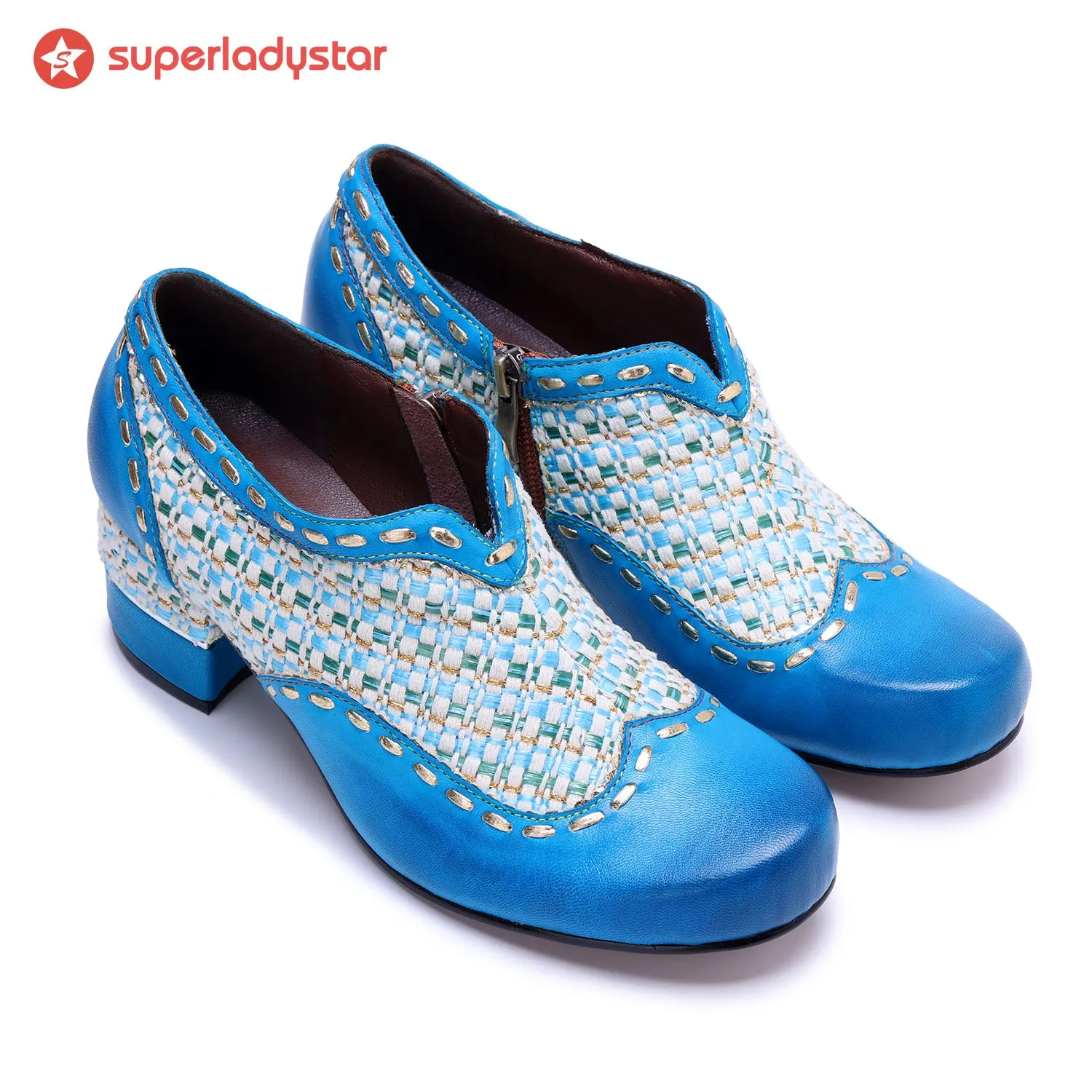 Handmade Leather Printed Comfy Frozen Pump sold by superladystar product image thumbnail 4