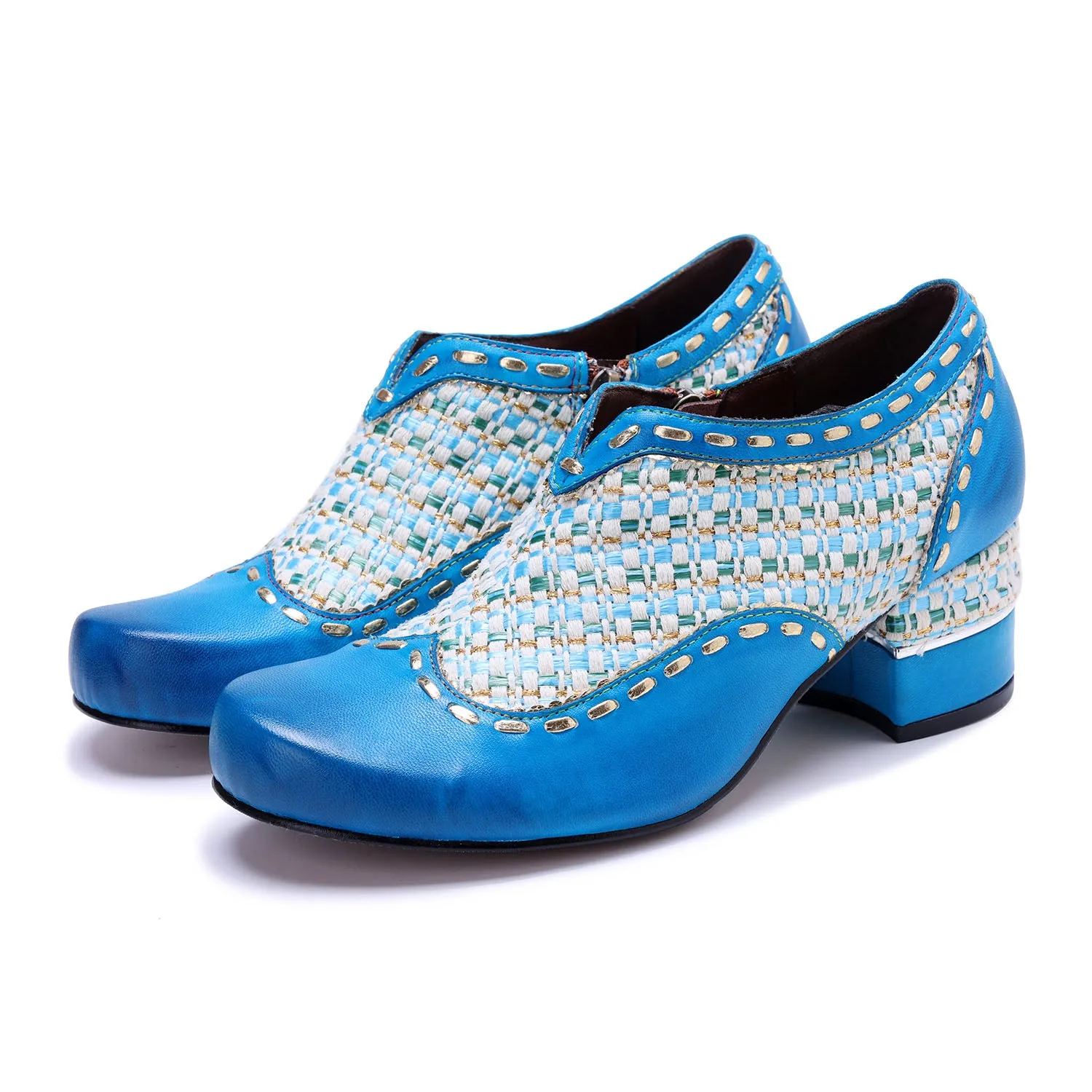 Handmade Leather Printed Comfy Frozen Pump sold by superladystar