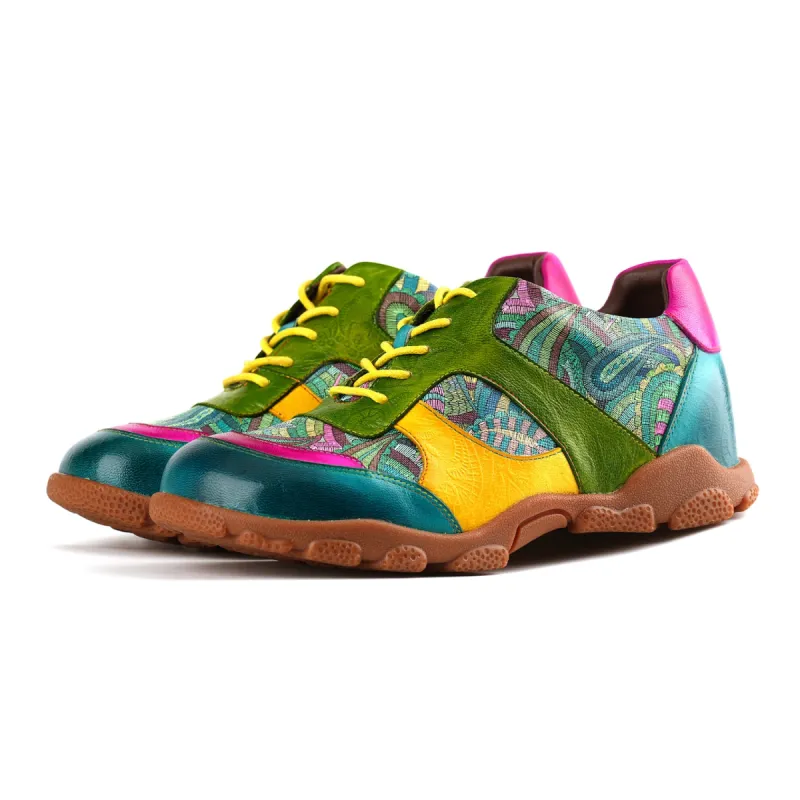 Vintage Handmade Comfortable Casual Flat Shoes sold by superladystar