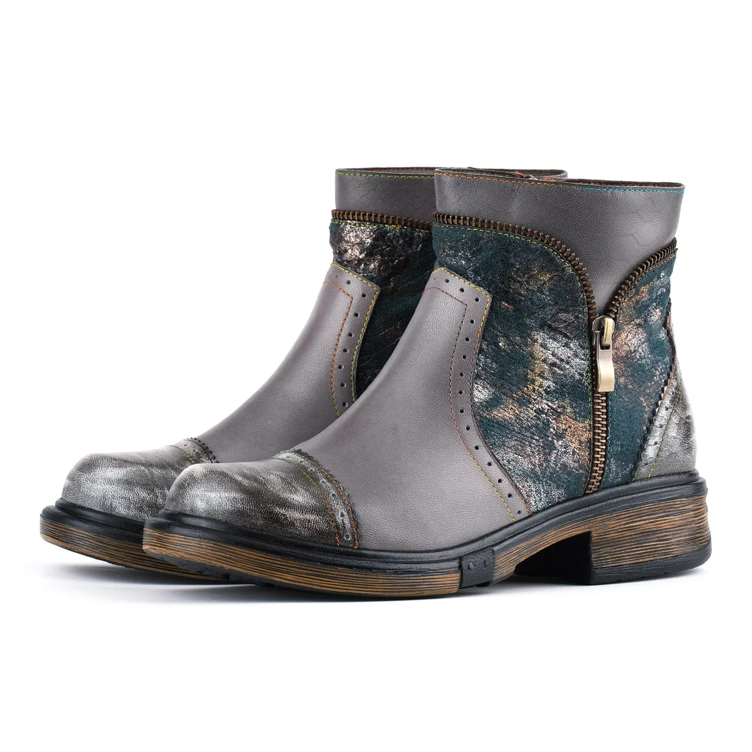 Retro Casual Style Comfy Flat Shoes sold by superladystar