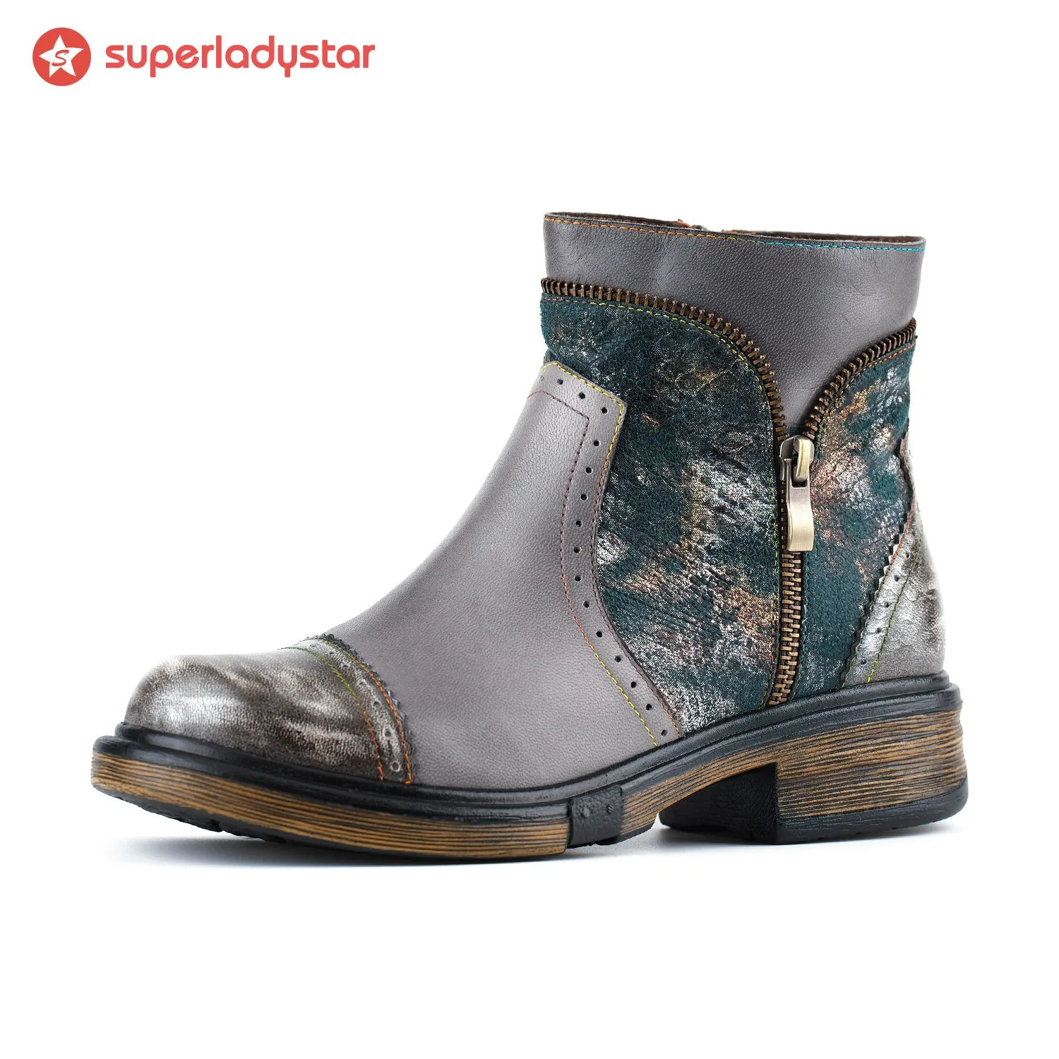 Retro Casual Style Comfy Flat Shoes sold by superladystar product image thumbnail 5