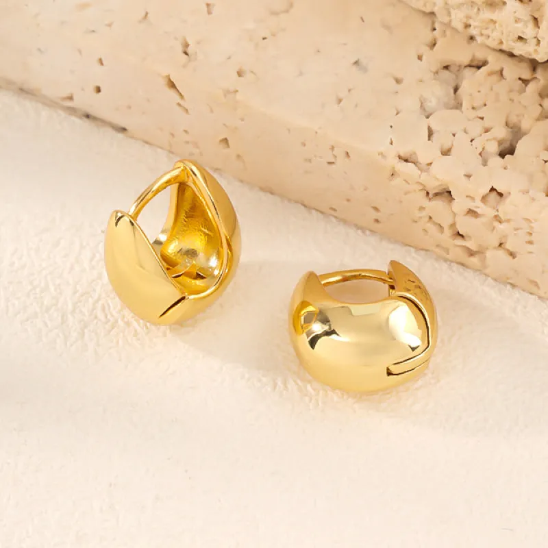 French Bead Elegant Minimalist Earrings sold by superladystar