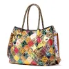 Large-Capacity Cowhide Patchwork Shoulder Crossbody Bag sold by superladystar