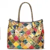 Large-Capacity Cowhide Patchwork Shoulder Crossbody Bag sold by superladystar
