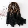 Classic Fashion Leopard Print Long Scarf sold by superladystar