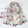 Artsy Bohemian Retro Patchwork Silk Scarf sold by superladystar