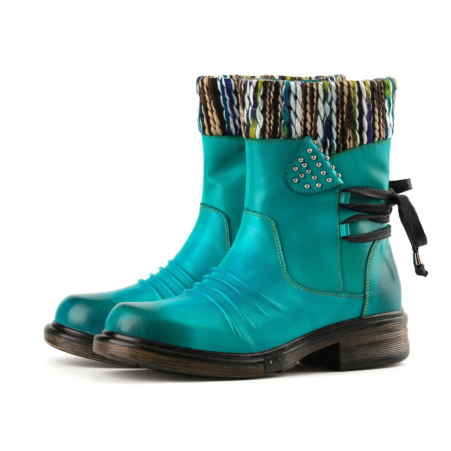 Comfortable Real Leather Ankle Boots sold by superladystar