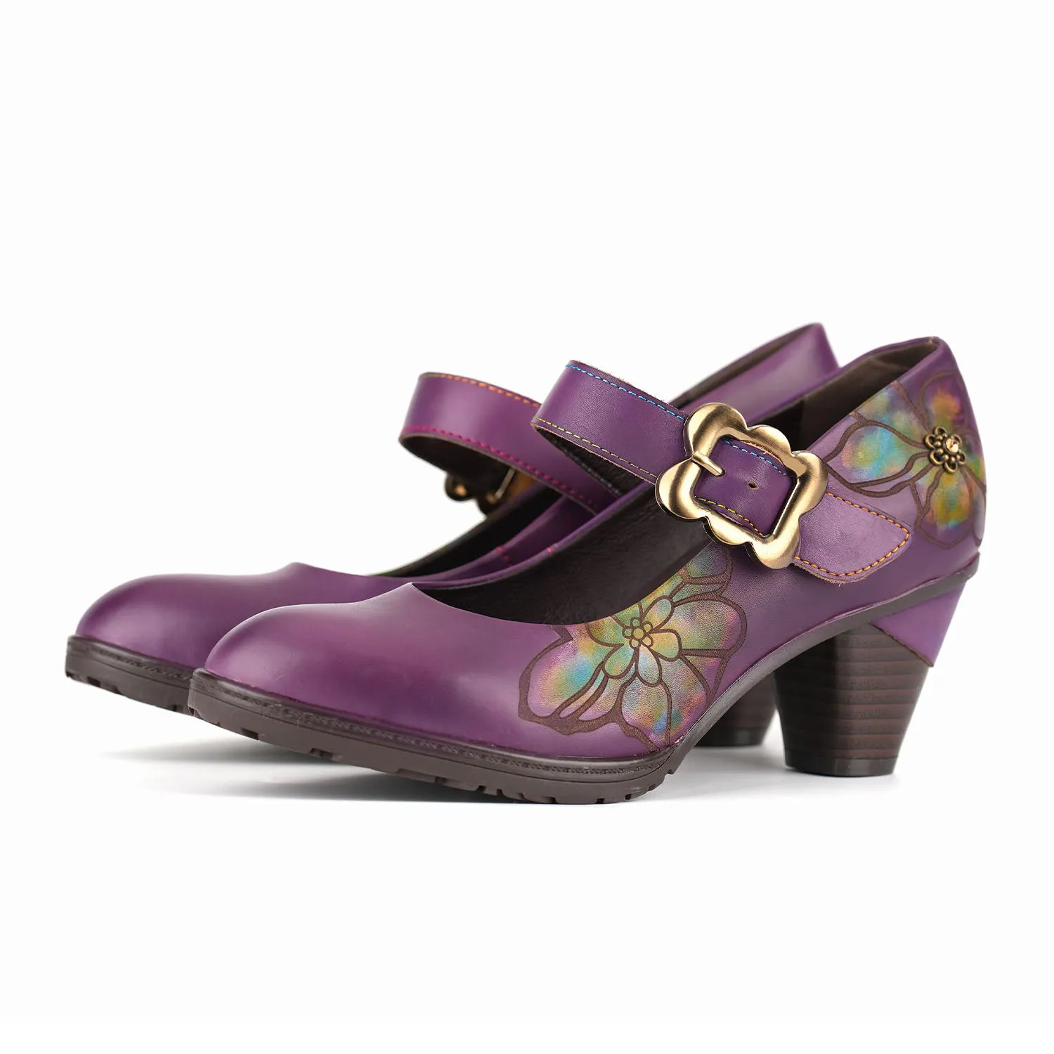 Vintage Handmade Bloom Elegance Pumps sold by superladystar