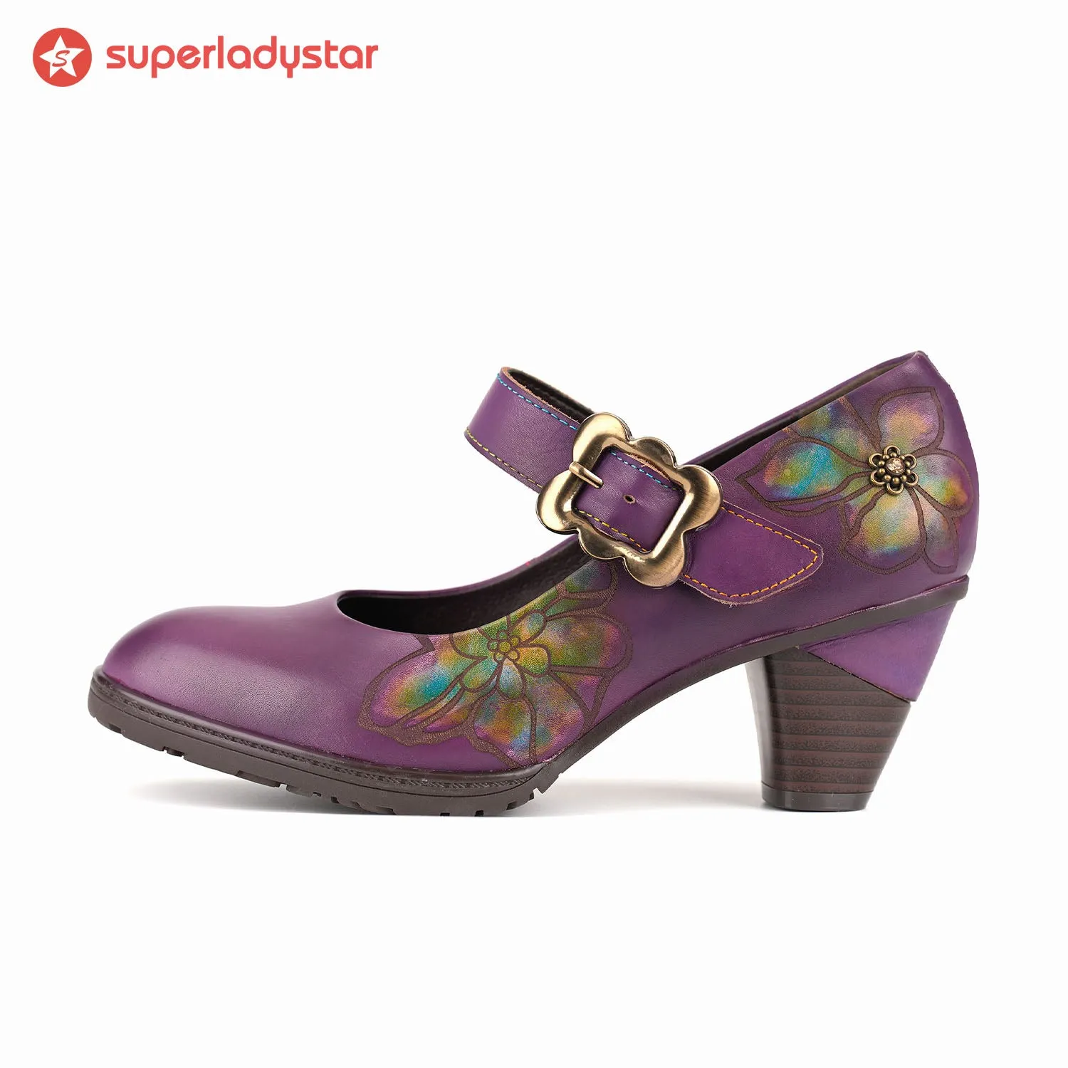 Vintage Handmade Bloom Elegance Pumps sold by superladystar product image thumbnail 5