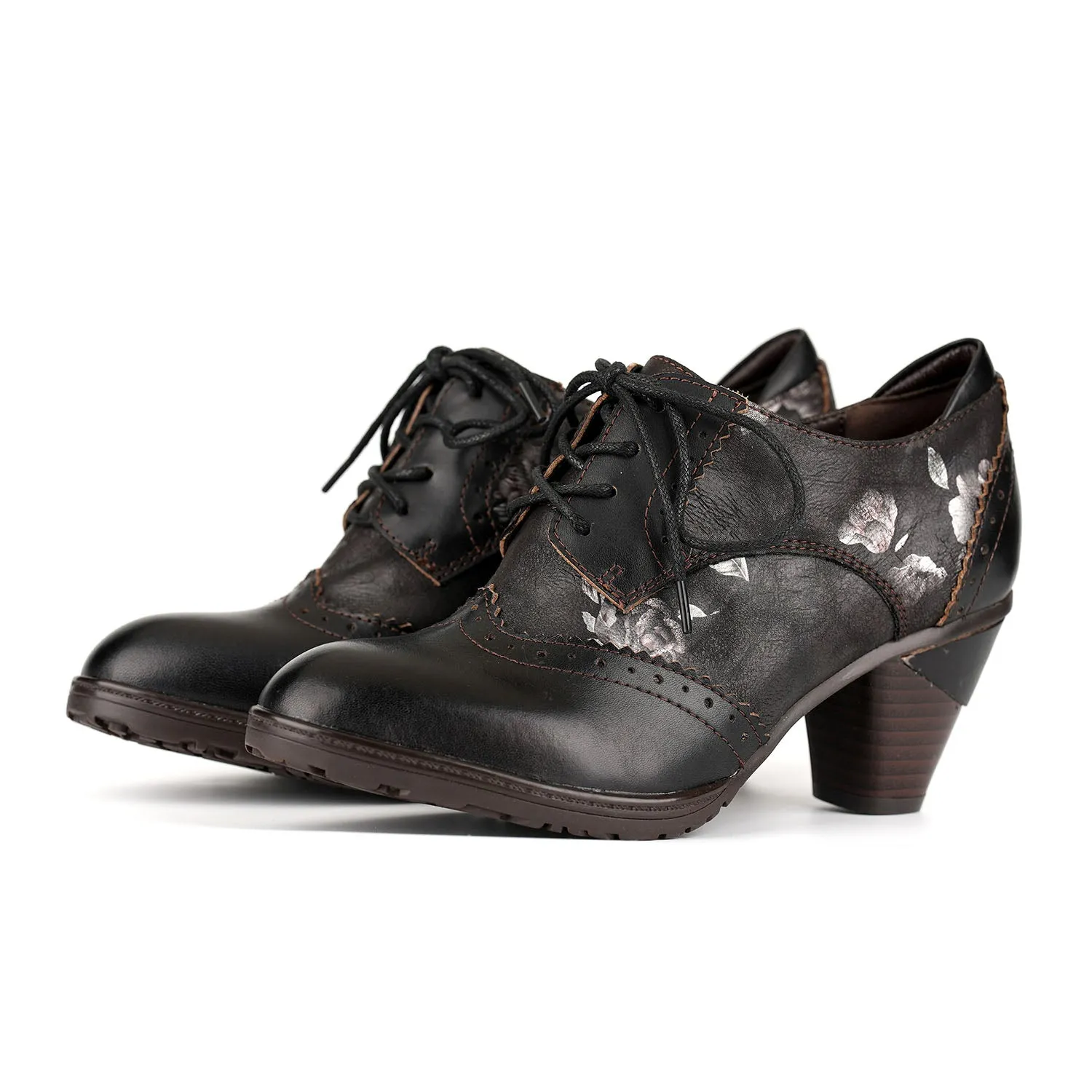 Vintage Heritage Lace-Up Pumps sold by superladystar