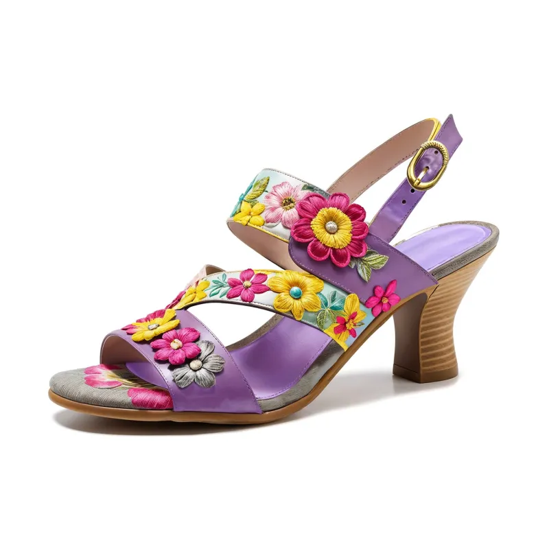 Romantic Bloom Dreamy Garden Sandals (Pre-order) sold by superladystar