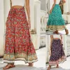 Printed Split Beach Vacation Skirt sold by superladystar