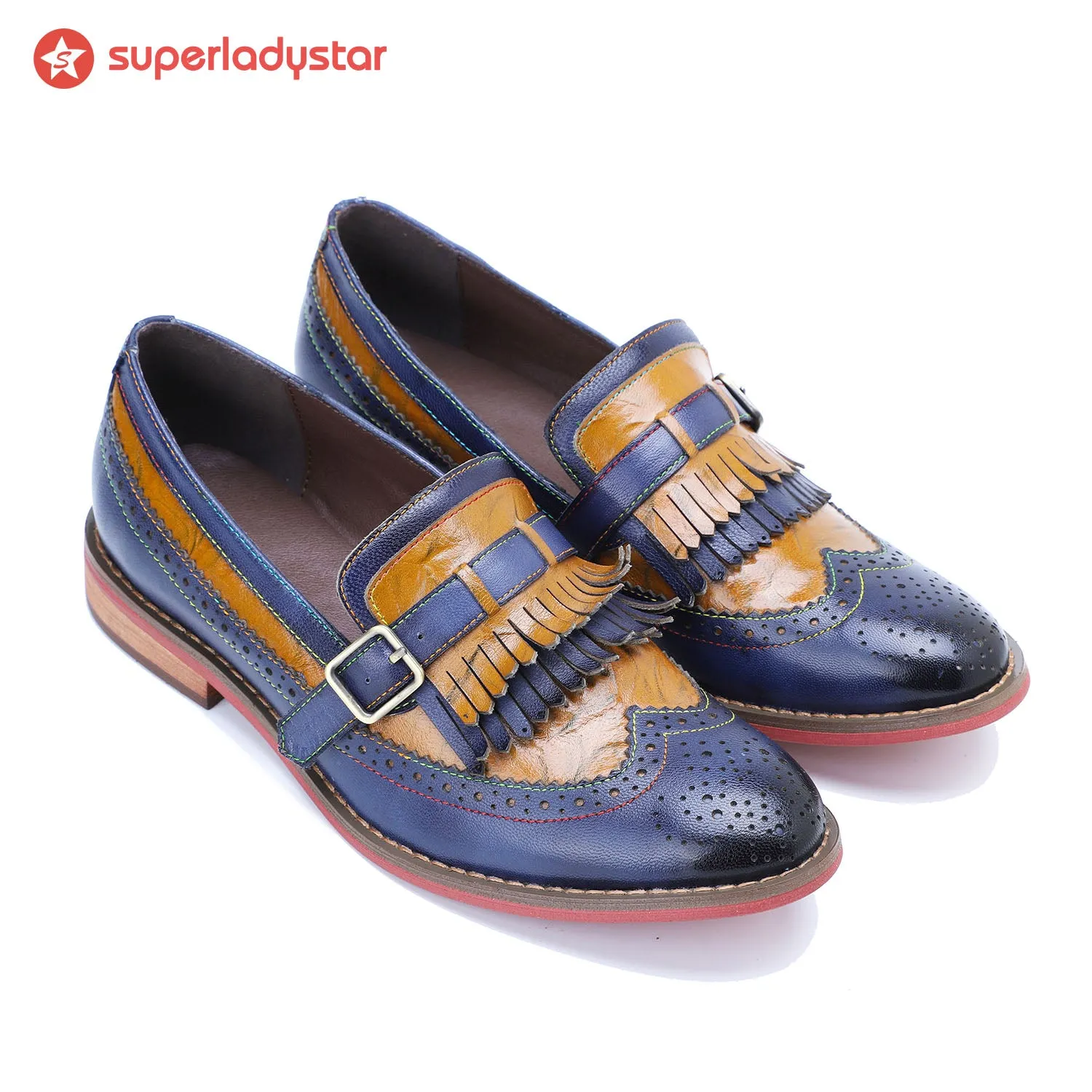 Tassel Mixed Colors Slip-On Flat Shoes sold by superladystar product image thumbnail 4