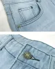 Denim Floral Casual Pants sold by superladystar