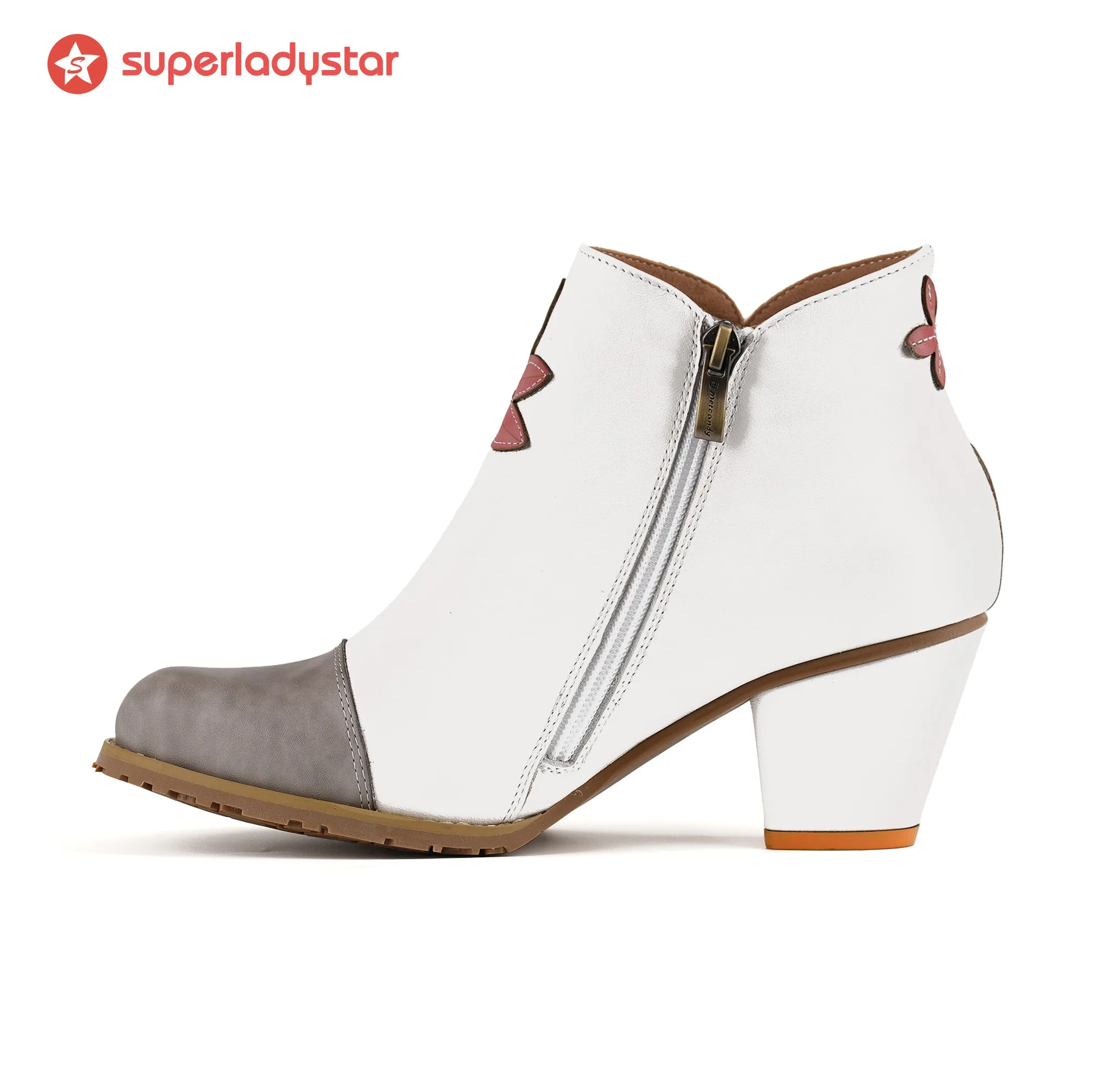 Floral Grace Ankle Boots sold by superladystar product image thumbnail 5